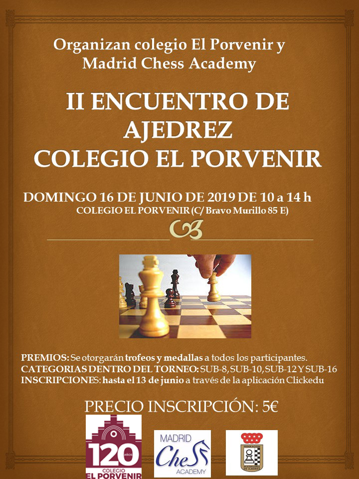 II Encuentro de Ajedrez El Porvenir