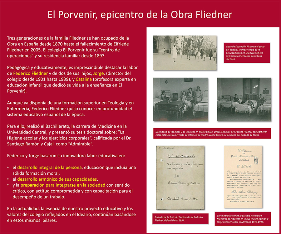 Historia colegio El Porvenir Madrid