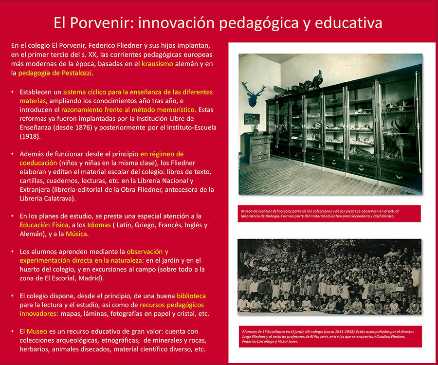Historia colegio El Porvenir Madrid