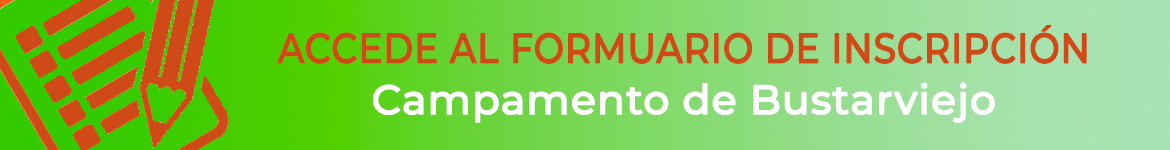 Formulario de inscripción Campamento de Bustarviejo