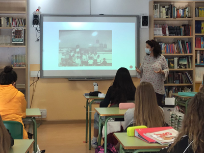 Cumpleaños del colegio en Secundaria 