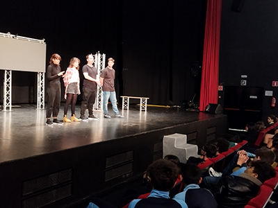 Teatro con 2º ESO Juan de Valdés