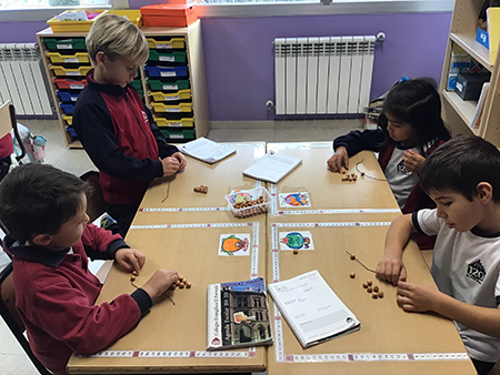 Contando decenas 1º Primaria colegio El Porvenir