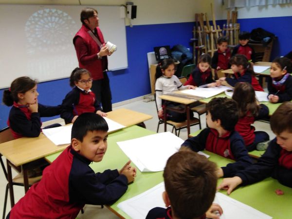 Taller de vidrieras 2º Primaria