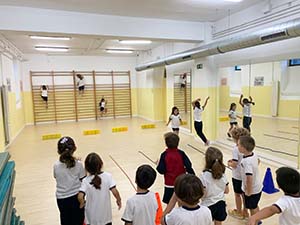 Educación Física en Primaria colegio El Porvenir