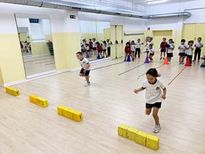 Educación Física en Primaria colegio El Porvenir