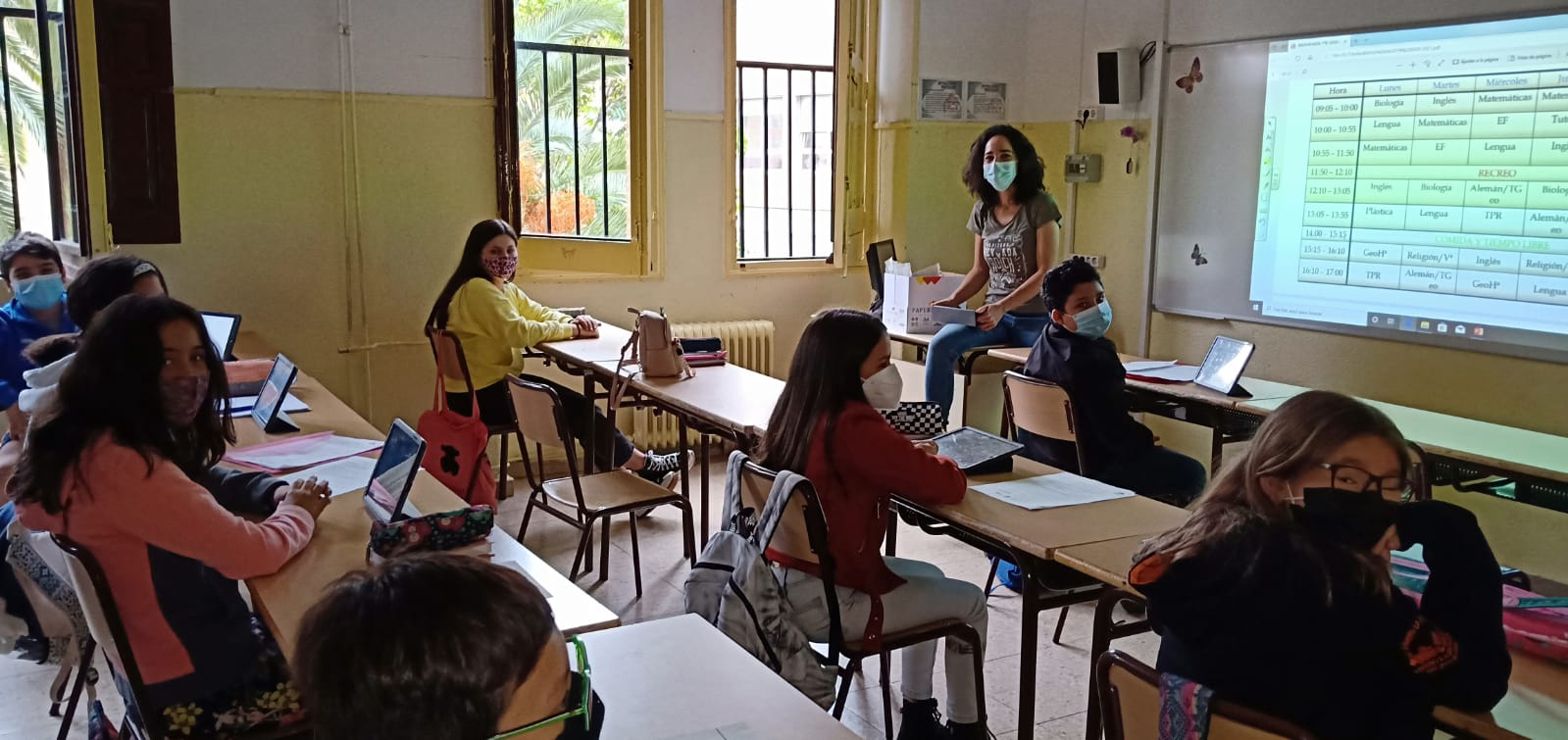 Clases de Secundaria El Porvenir curso 2020-2021
