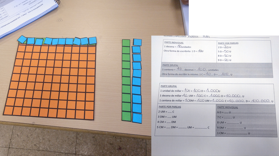 Matemáticas en 1º ESO colegio El Porvenir