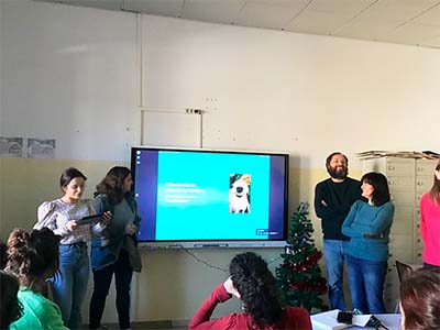 Dinámica de profesores de Secundaria colegio El Porvenir