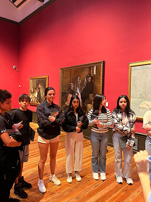 Visita al Museo Sorolla de los alumnos de 3º ESO de El Porvenir