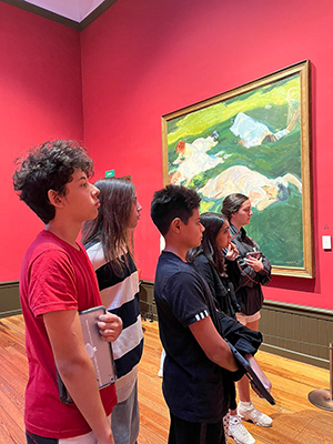 Visita al Museo Sorolla de los alumnos de 3º ESO de El Porvenir