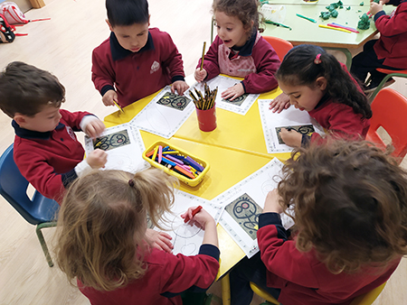 Proyecto Miró en 3 años de Infantil El Porvenir
