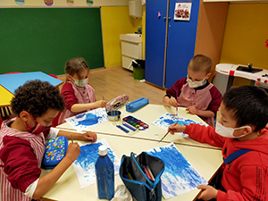 Estudiamos a Picasso en 5 años Infantil El Porvenir