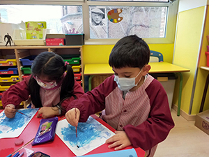 Estudiamos a Picasso en 5 años Infantil El Porvenir