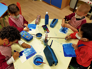 Estudiamos a Picasso en 5 años Infantil El Porvenir