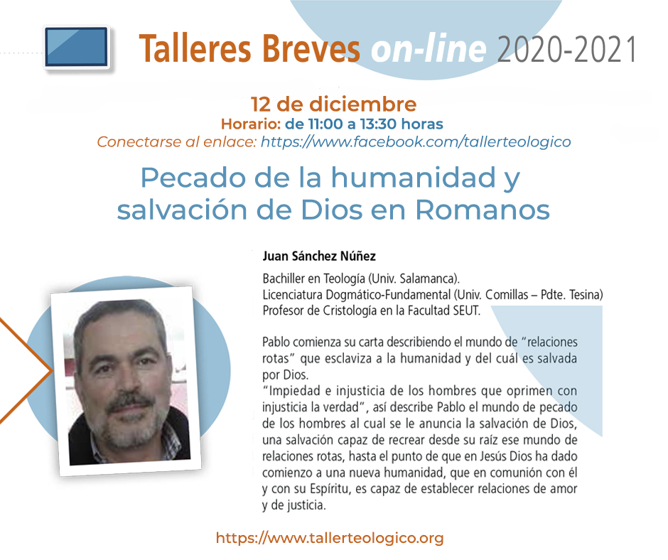 Taller Breve online del professor Juan Sánchez