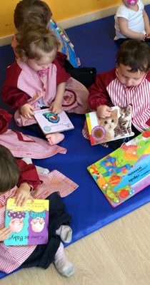Un día de clase en Infantil