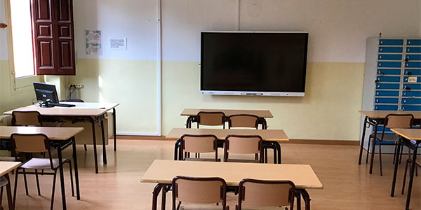 Imagen del aula convencional