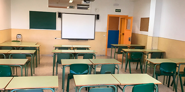 Imagen del aula convencional