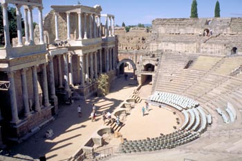 "Teatro romano, Mrida, Badajoz"