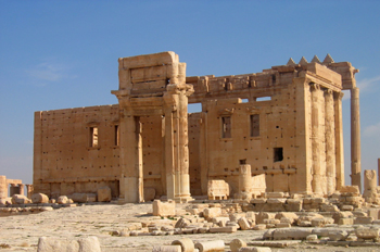 "Templo de Bel, Palmira, actual Tadmor, Siria"