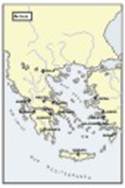 Mapa de las polis griegas