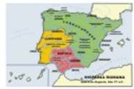 Mapa de la Hispania Romana en la poca de Augusto