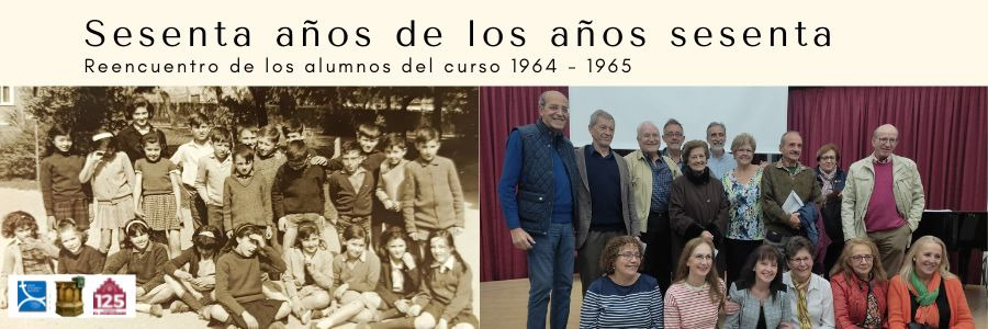 Reencuentro de antiguos alumnos del curso 1964-65 para el Aniversario del colegio