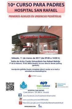 Invitación al Curso "Primeros Auxilios en Urgencias Pediátricas"