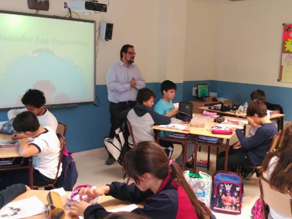 Charla sobre las legumbres en 5º de Primaria