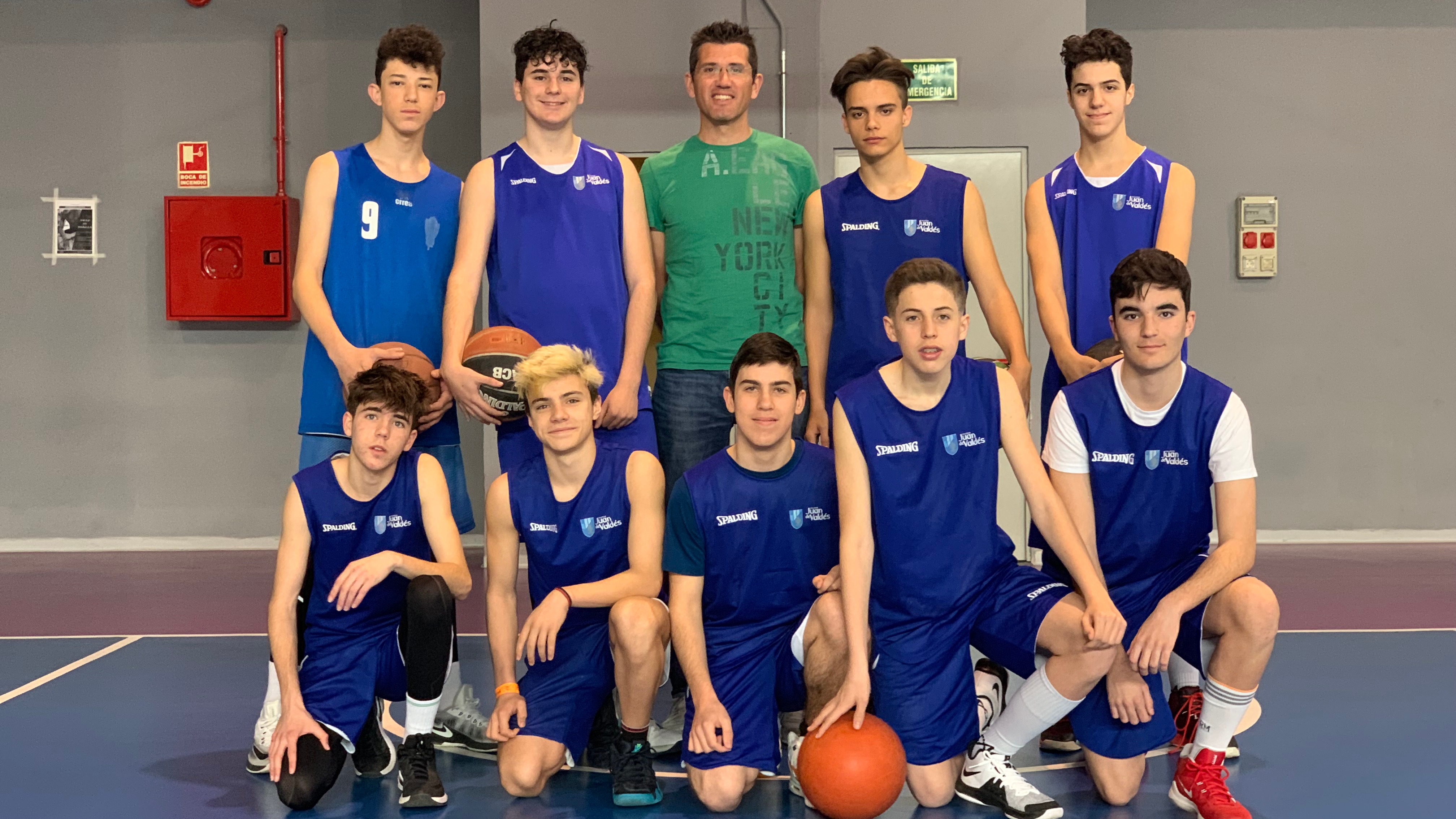 El Equipo de Basket cadete de nuestro Colegio se ha proclamado Campeón de Distrito