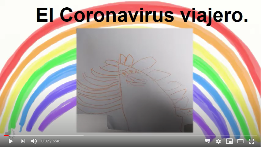 Cuento: "El Coronavirus viajero" by dos alumnas del Juan de Valdés