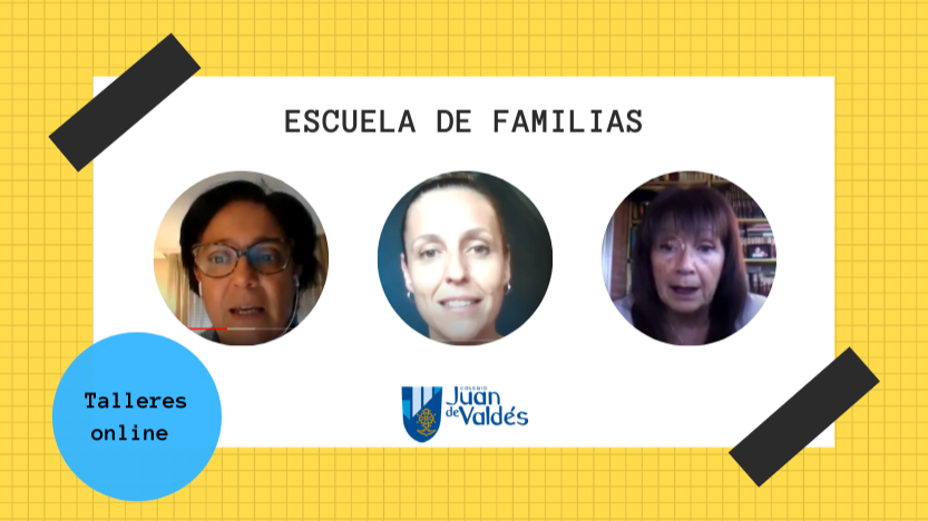 Talleres online Escuela de Familias: disponibles en nuestra web y canal de Youtube ¡No te los pierdas!