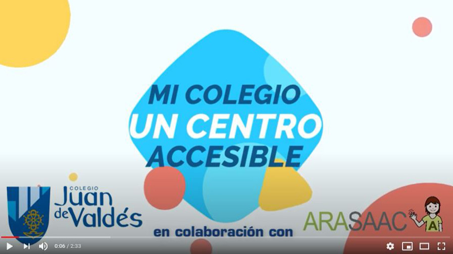 ¡Nuestro COLEGIO es un centro ACCESIBLE!