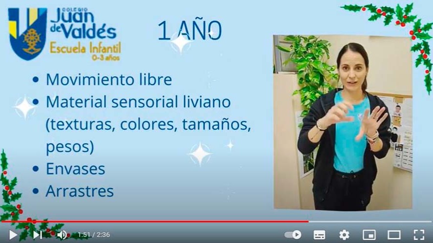 VÍDEO: Para Navidad, nuestras profes os recomiendan juguetes para bebés, 1 y 2 años