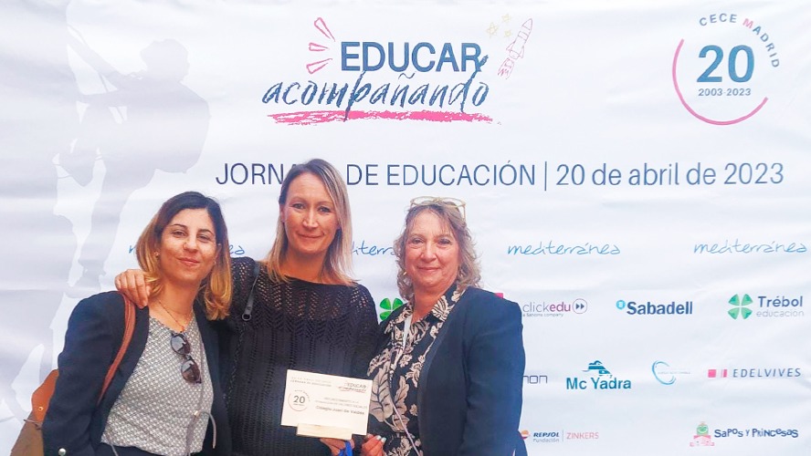 Juan de Valdés, centro educativo premiado en las Jornadas de Educación de CECE-Madrid