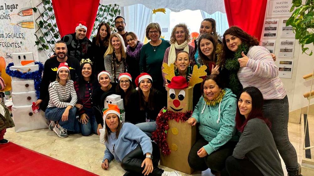 VÍDEO: decoración navideña de la Escuela Infantil