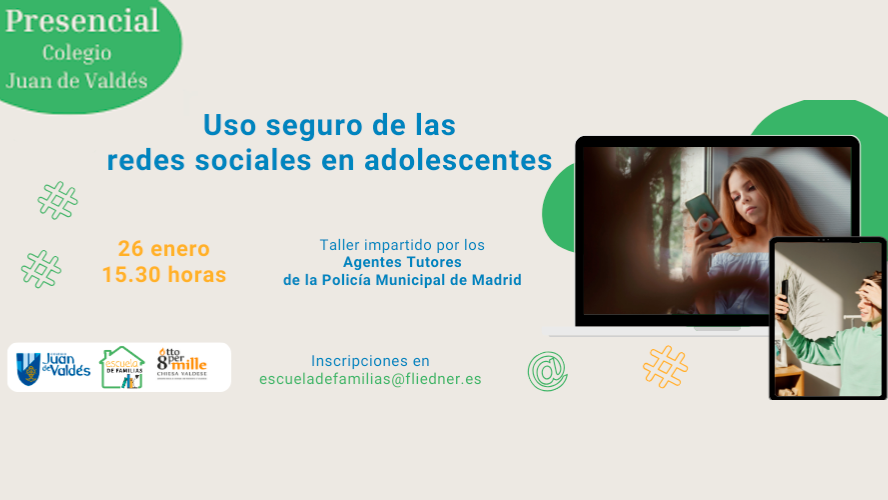 Taller: “Un uso seguro de las redes sociales en adolescentes”