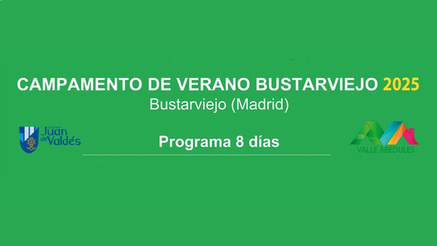¡Volvemos a organizar nuestro Campamento en Bustarviejo, no te lo pierdas!