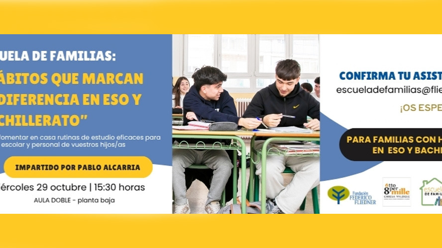 Taller el próximo 29 de octubre, os esperamos familias