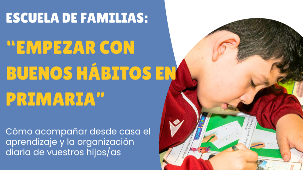 Tenemos Taller para las familias de Primaria
