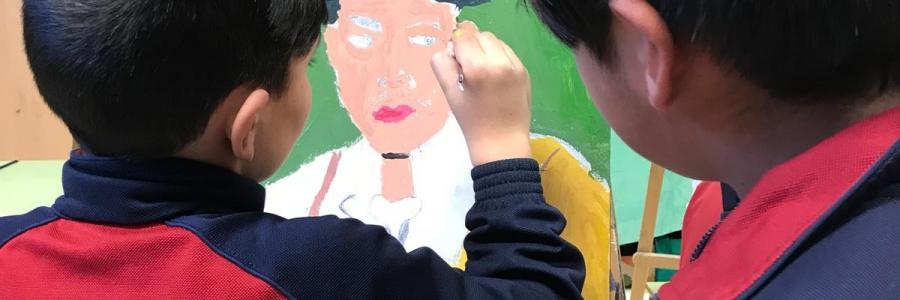 Taller sobre la vida y obra de Van Gogh para los alumnos de 5º de Educación Primaria