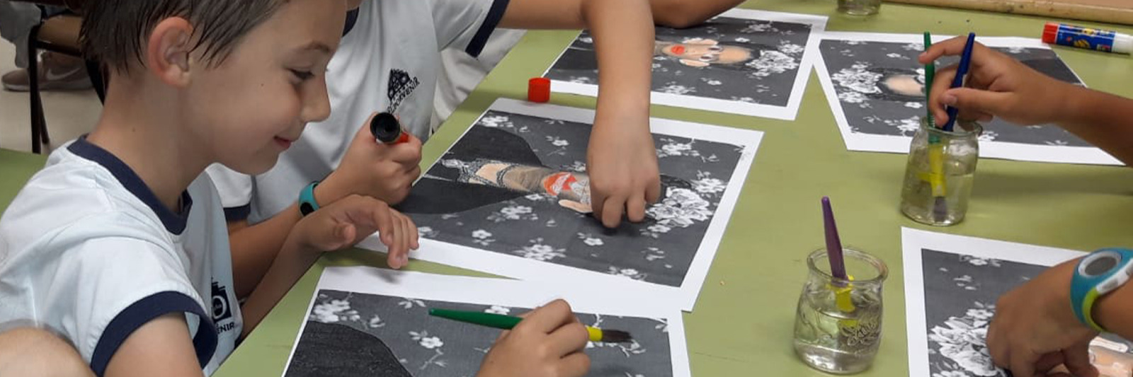 Taller de Arte en 3º Primaria: "Una mañana con Frida Kalho"