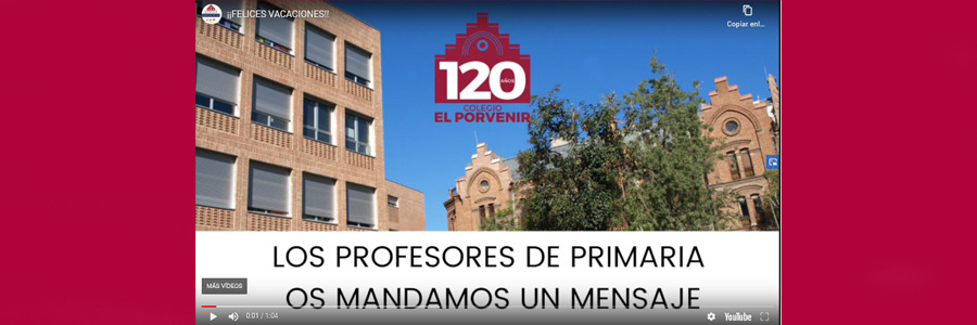 Los profesores de Primaria quieren mandar un mensaje...