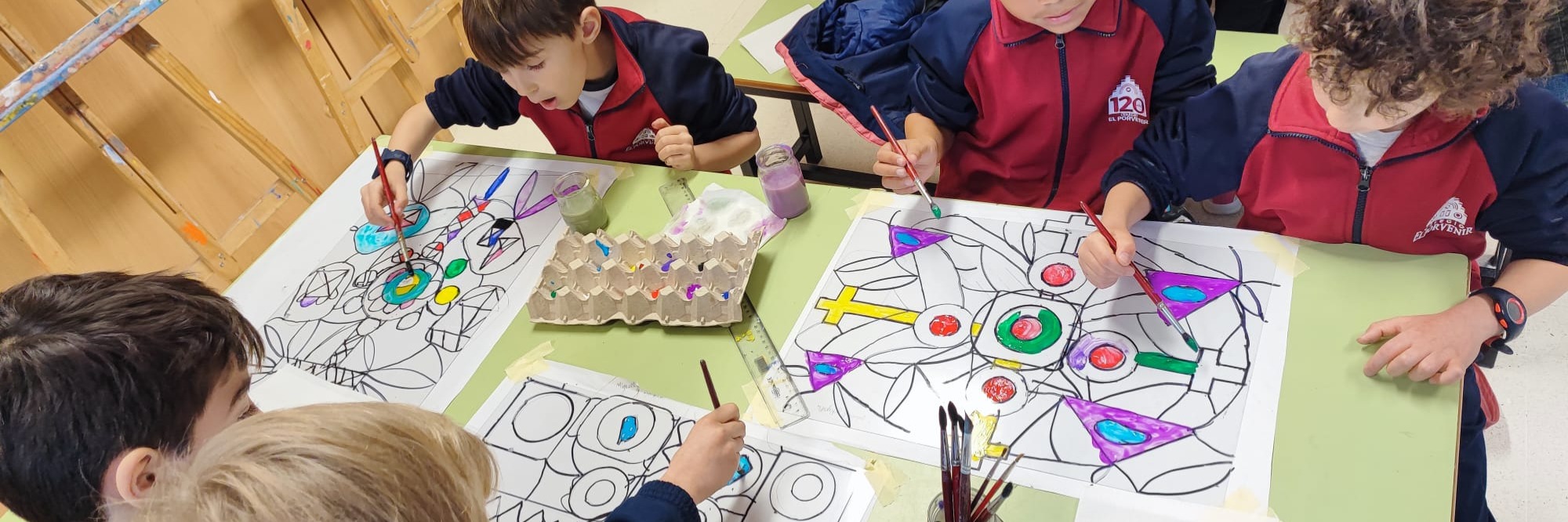 Taller 2º Primaria: "Vidrieras: la luz y sombra de las catedrales"