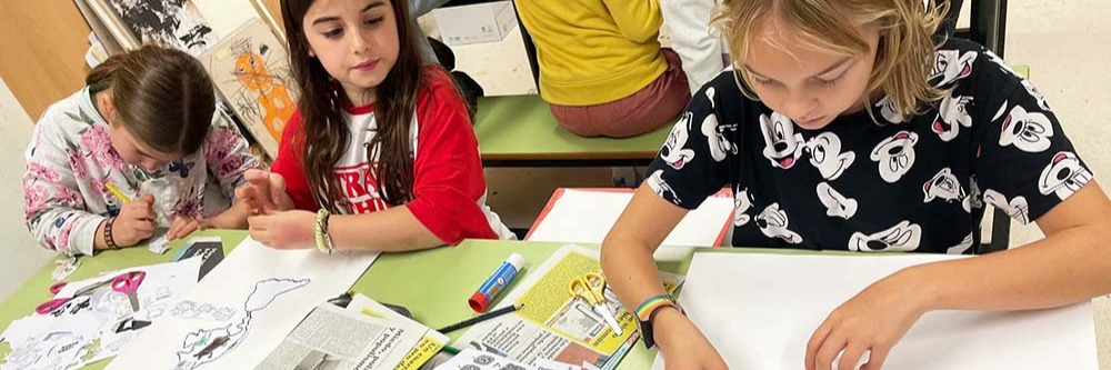 Taller de Arte en 3º Primaria: "Tierra a la vista"