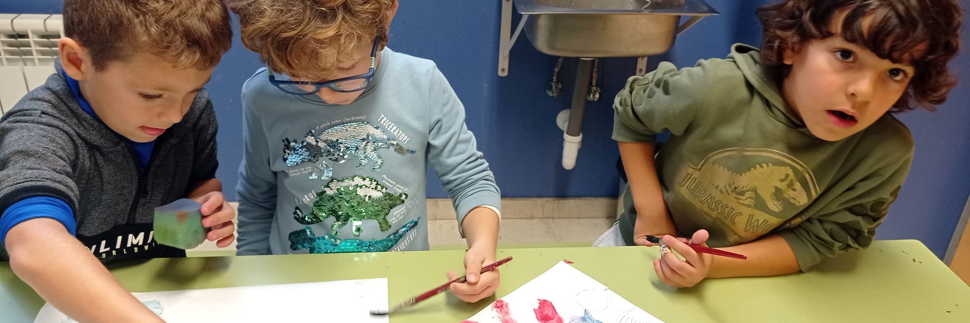 Taller de Arte 1º de Primaria sobre cuadros con objetos