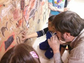 Taller "El artista prehistórico" 1º de Primaria