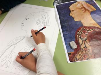 Taller de pintura: "el retrato en la Época Medieval, una fotografía pintada a mano"