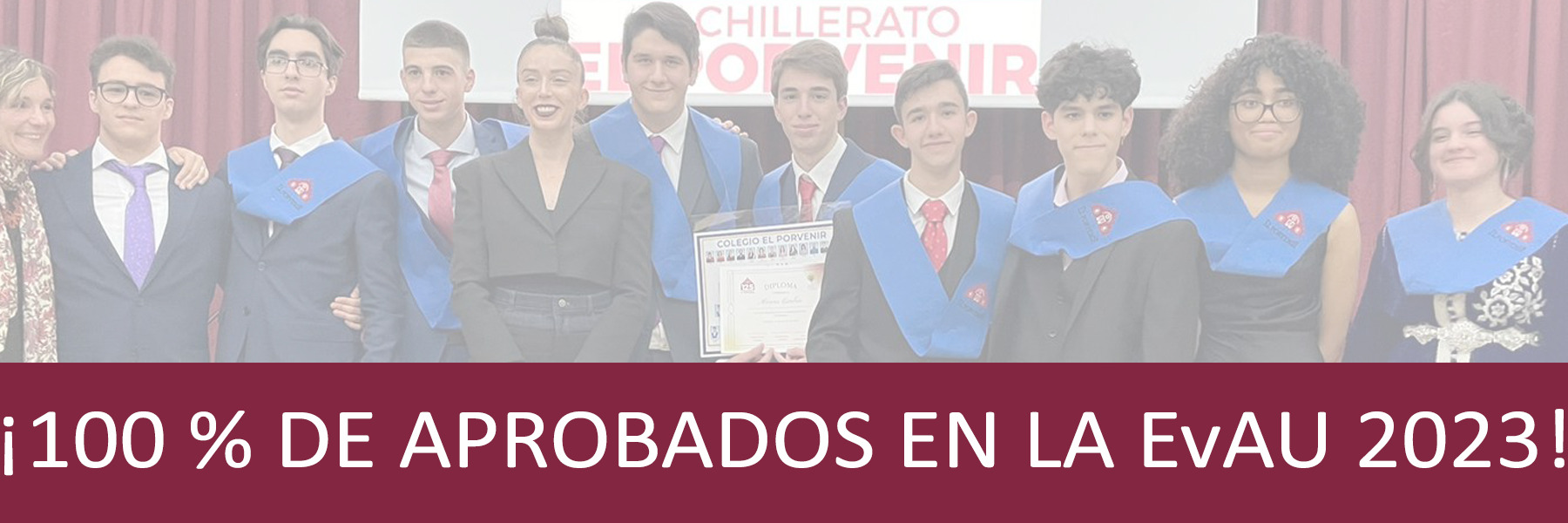 ¡¡100% de aprobados en  la EvAU 2023!!